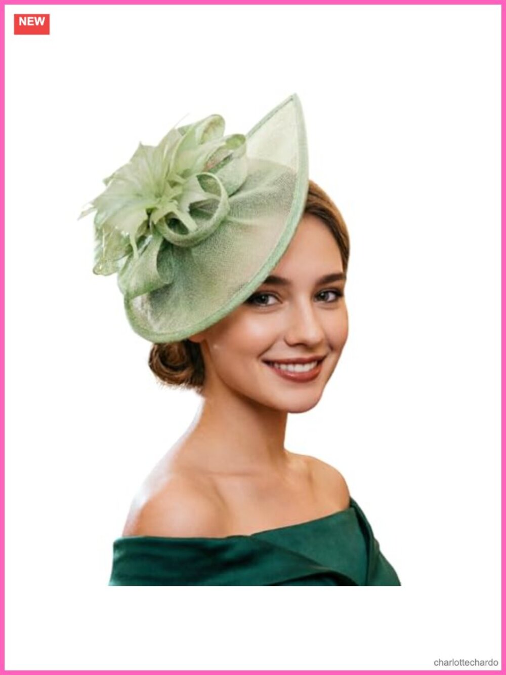 Fascinator Hat Polyester Feather One Size Hair Clip Headband Tea Party